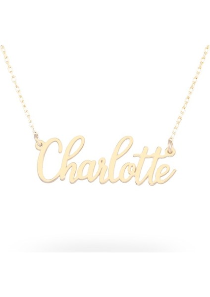 Charlotte Isimli 925 Ayar Gümüş Kolye fiyatları