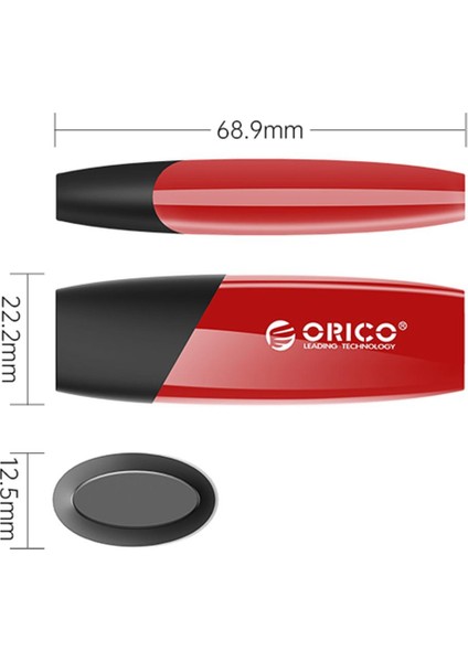 Orıco USB 2.0 32GB Flash Bellek Kırmızı