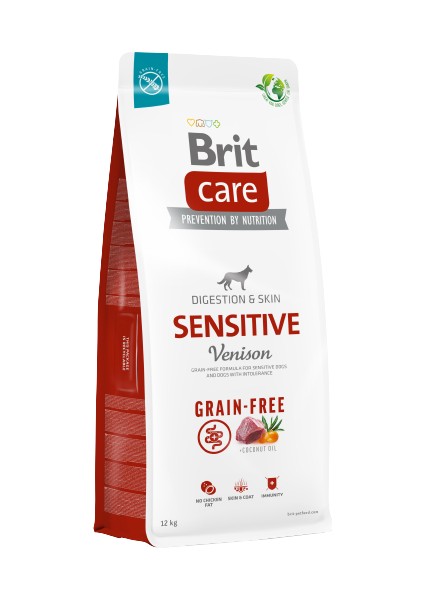 Brit Care Sensitive Digestion & Skin Geyikli Tahılsız Yetişkin Köpek Maması 3 kg