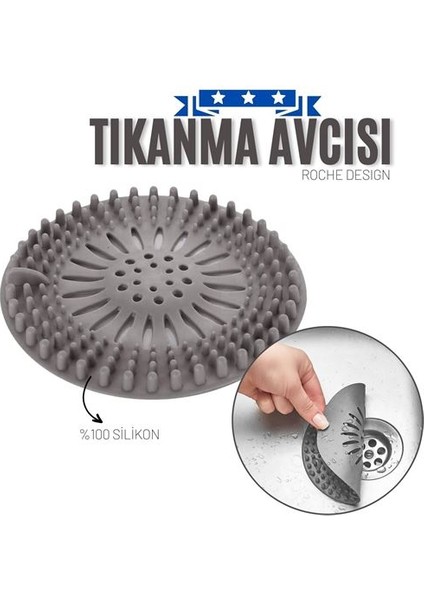 24+4 Adet Lavabo Gideri Tıkanma Avcısı Roche Design