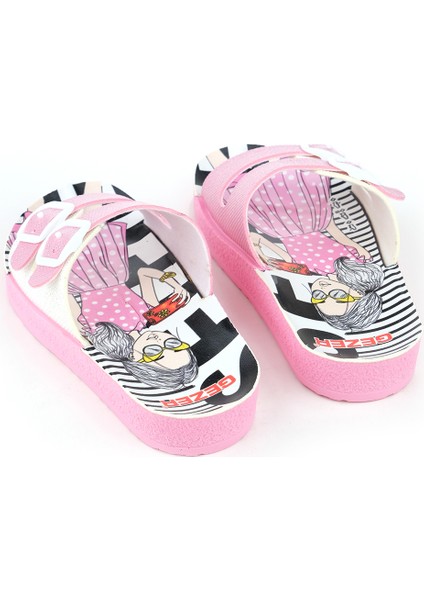 Yazlık Iki Toka Kız Çocuk Terlik fiyatları