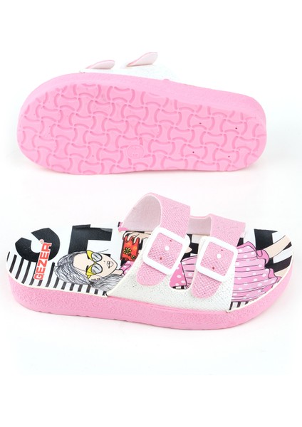 Yazlık Iki Toka Kız Çocuk Terlik indirimleri