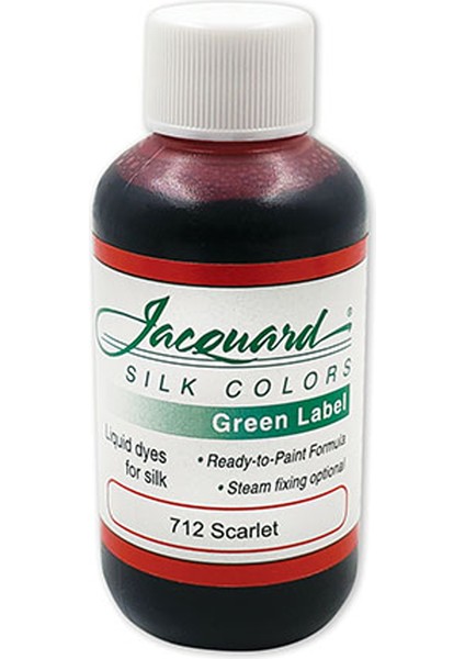Jacquardgreen Label Silk 60ML Scarlet