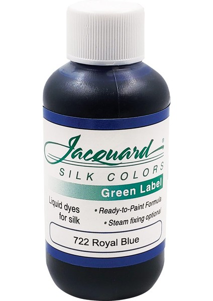 Jacquardgreen Label Silk 60ML Royal Blue