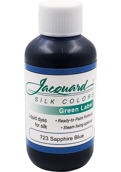 Jacquardgreen Label Silk 60ML Sapphire Blue