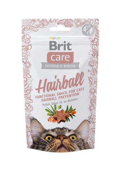 Cat Snack Hairball Tüy Yumagı Engelleyici Kedi Ödülü 50 gr