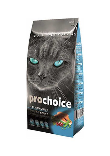 Pro 34 Salmon&rice Somonlu Yetişkin Kedi Maması 15 kg