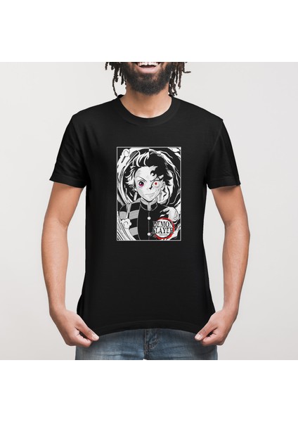 Built By Crazy Demon Slayer Kimetsu No Yaiba Unisex Tişört