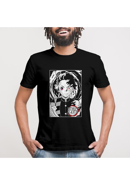 Built By Crazy Demon Slayer Kimetsu No Yaiba Unisex Tişört