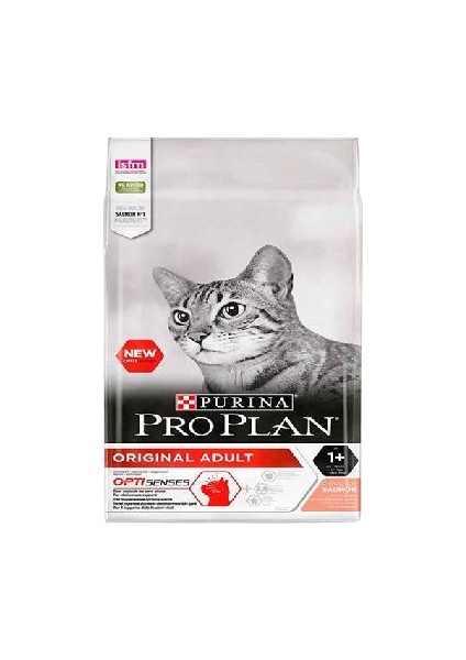 Somonlu ve Pirinçli Yetişkin Kedi Maması 3 kg