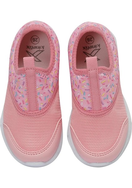 Brayn 3Fx Bb Çocuk Pembe-Sarı-Yeşil Slip-On Sneaker Ayakkabı