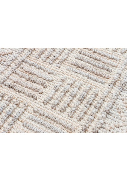 Cozy Czy 02 Grey Beıge Hav Toz Vermez Modern Örgü Dokuma Makine Halısı fırsatları