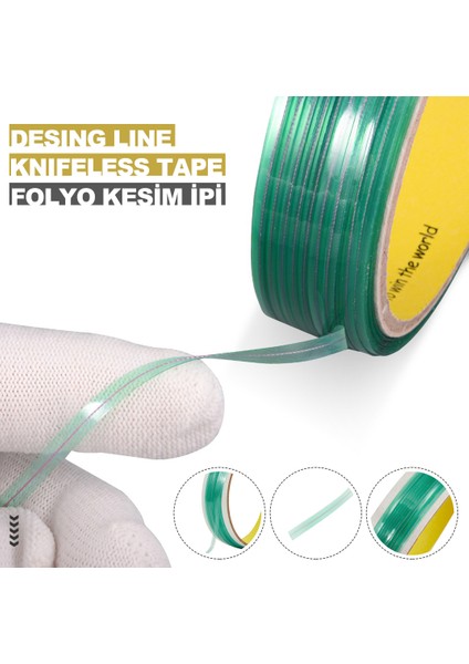 Folyo Kesim Ipi - Desing Line Knifeless Tape 3,5 mm x 4 M