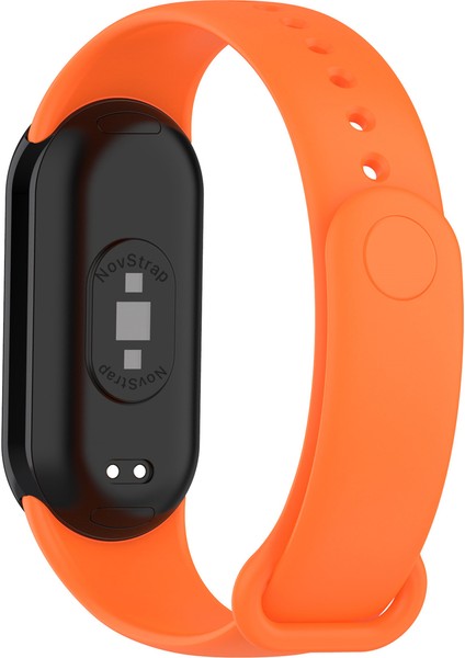 Xiaomi Mi Band 8 Mi Band 9 ile Uyumlu Kordon Klasik Jel Silikon Miband 8 9 Kordon Kayış
