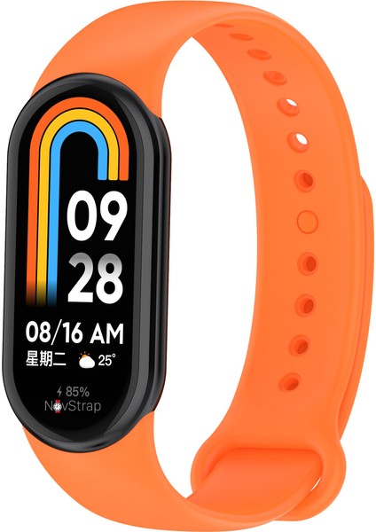 Xiaomi Mi Band 8 Mi Band 9 ile Uyumlu Kordon Klasik Jel Silikon Miband 8 9 Kordon Kayış modelleri