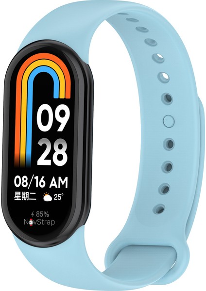 Xiaomi Mi Band 8 Mi Band 9 ile Uyumlu Kordon Klasik Jel Silikon Miband 8 9 Kordon Kayış modelleri