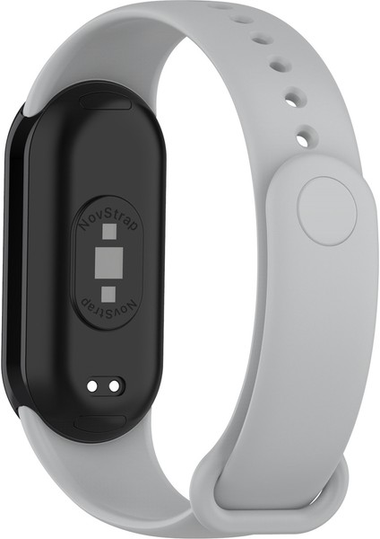 Xiaomi Mi Band 8 Mi Band 9 ile Uyumlu Kordon Klasik Jel Silikon Miband 8 9 Kordon Kayış