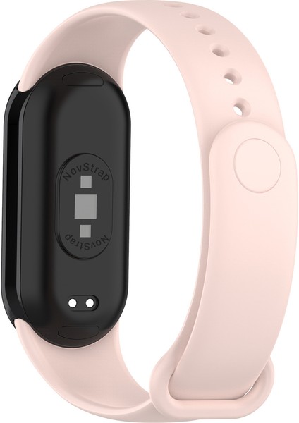 Xiaomi Mi Band 8 Mi Band 9 ile Uyumlu Kordon Klasik Jel Silikon Miband 8 9 Kordon Kayış