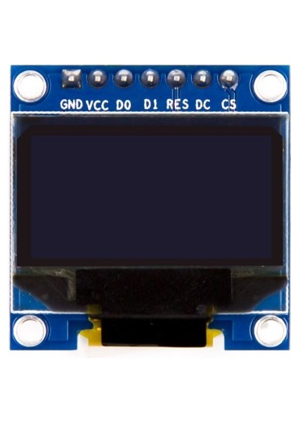 1.3 Inch I2C OLED Ekran - Mavi Yazı - SH1106