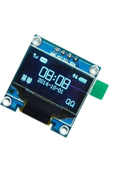 1.3 Inch I2C OLED Ekran - Mavi Yazı - SH1106 fiyatları