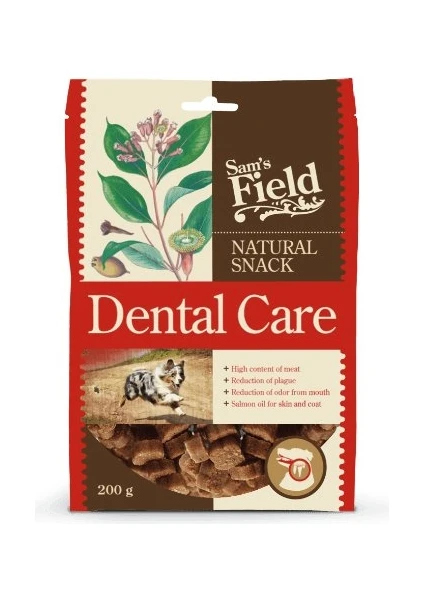 Sam´s Field Natural Snack Dental Care 200 G Skt: 08/2024