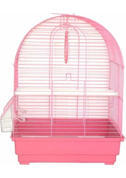 Iki Kapılı Davul Muhabbet Kafes Renkli 35X28X46