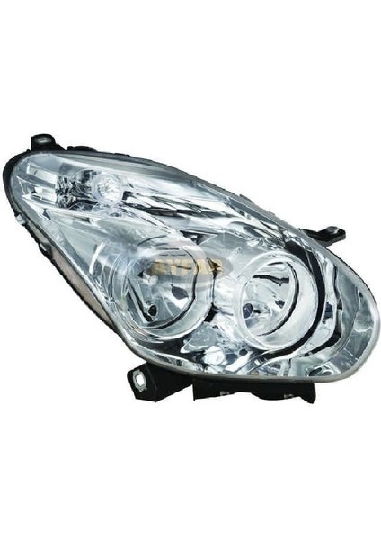 Fiat Doblo (2010-2014) Far Motorlu Sağ