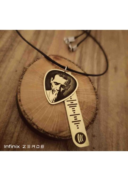 Linkin Park Chester Bennington Pena Spotify Kolye Set.