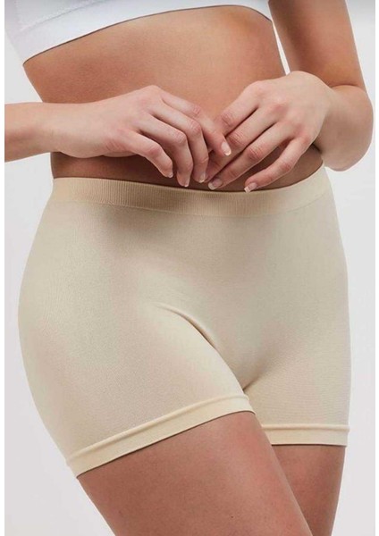 830 ( A-02 ) Bayan Dikişsiz Sıkılaştırıcı Boxer Şort 3 Adet