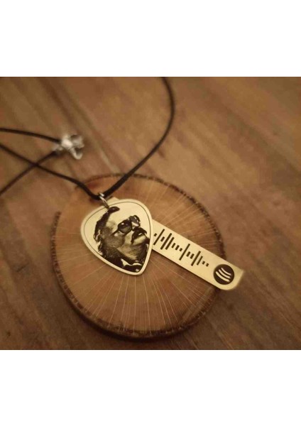 Cem Karaca Pena Kolye Seti Spotify Şarkı Kodlu