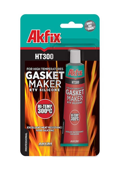 Sıvı Conta 50 ml Kırmızı & Yüksek Isı Silikonu Sıvı Conta Tüp Kırmızı