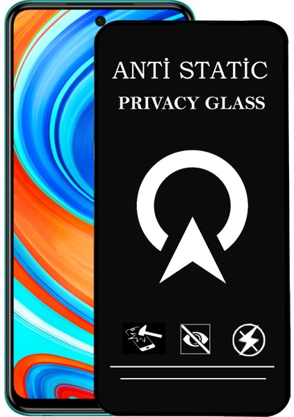 Xiaomi Redmi Note 9 Pro Tam Kaplayan Anti Statik Görünmez Safir Ekran Koruyucu Hayalet Cam