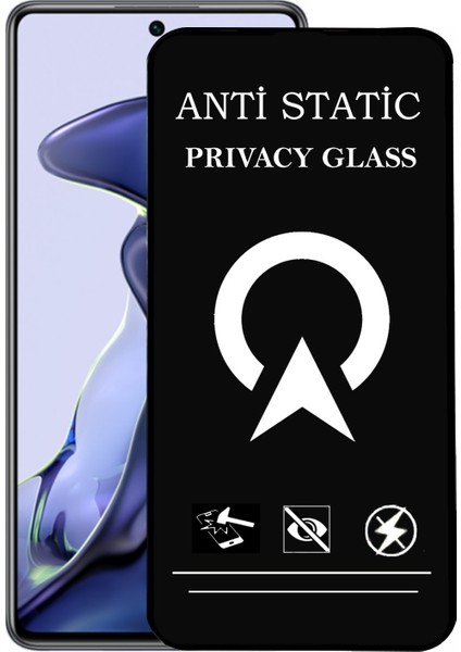 Xiaomi Mi 11T Tam Kaplayan Anti Statik Görünmez Safir Ekran Koruyucu Hayalet Cam