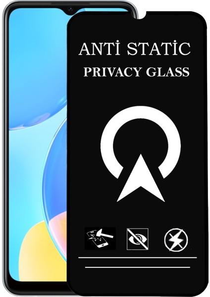 Oppo A31 Tam Kaplayan Anti Statik Görünmez Safir Ekran Koruyucu Hayalet Cam