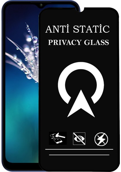 General Mobile Gm 21 Tam Kaplayan Anti Statik Görünmez Safir Ekran Koruyucu Hayalet Cam