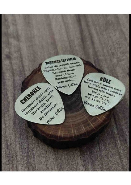 Yavuz Çetin 3'lü Metal Pena Set