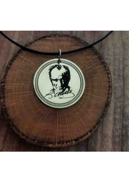 Mustafa Kemal Atatürk Metal Kolye