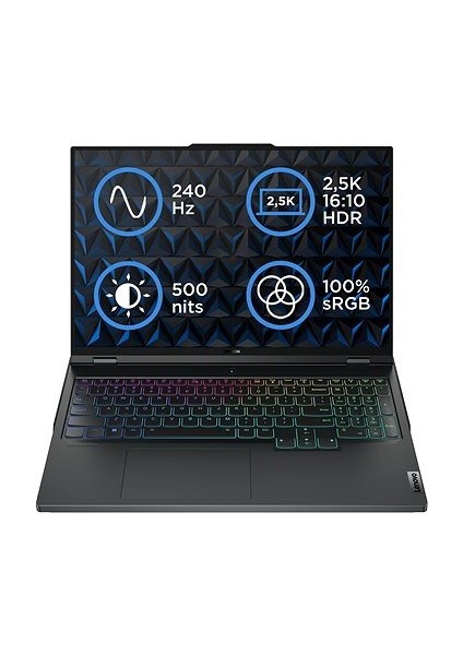 Legion 7 Pro Intel Core i9 13900HX 32GB 1TB SSD RTX4080 Windows 11 Home 16" 240Hz Taşınabilir Bilgisayar 82WQ0017TX