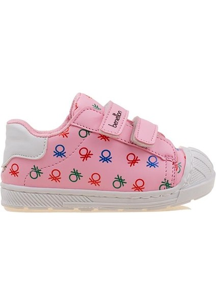 Pembe  Bebe Cırtlı Sneaker Bn 30932