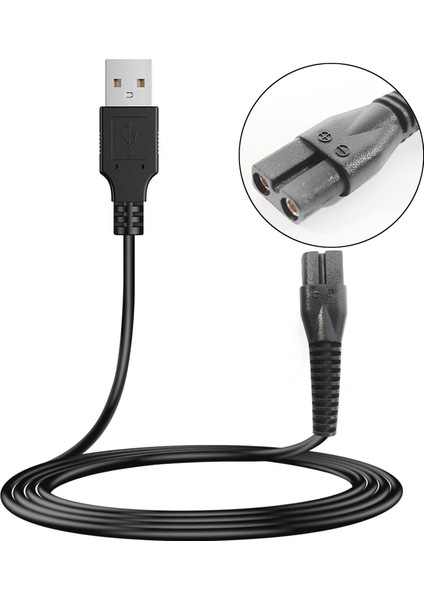 Tıraş Kablosu USB 1mt Siyah NO13 G-53513