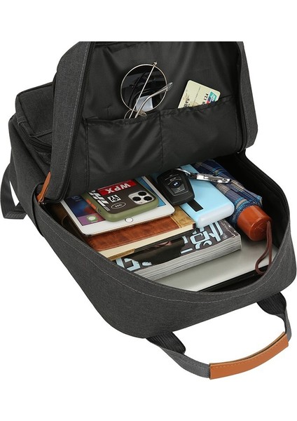 Rahat Erkek Sırt Çantası Üç Parçalı Set Açık Seyahat Bilgisayar Çantası Erkek ve Kadın Büyük Kapasiteli Omuzdan Askili Çanta (Yurt Dışından) fiyatları