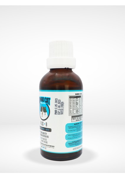 Plus+B For Dogs - 50ML (Köpekler Için Tüy Sağlığı Destekleyici Damla)