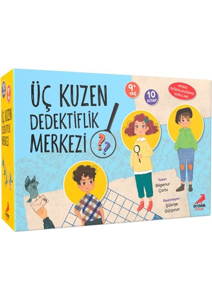 Üç Kuzen Dedektiflik Merkezi 10 Kitap Set