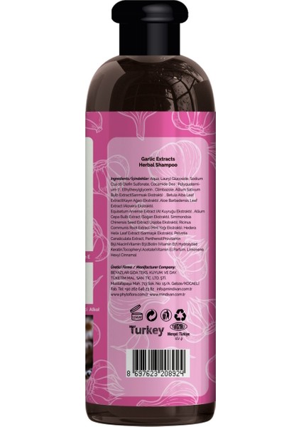 Yağlı Ve Dökülen Ve Kepekli Saçlara Özel Sarımsak Özlü Bitkisel Şampuan 400 Ml modelleri