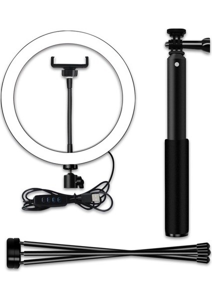 Buyfun 26 cm / 10" 3200 K-5600 K Bi-Renk Dim Halka Video () (Yurt Dışından) fiyatları