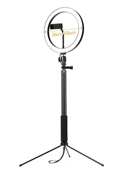 Buyfun 26 cm / 10" 3200 K-5600 K Bi-Renk Dim Halka Video () (Yurt Dışından) fırsatları