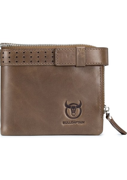 Bull Captain QB060 Erkek Cüzdan - Açık Kahverengi () (Yurt Dışından)