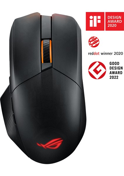 Rog Chakram x Orıgın Rgb 8000 Hz Kablolu-Kablosuz 2.4 Ghz-Bluetooth 36000 Dpi Gaming Mouse