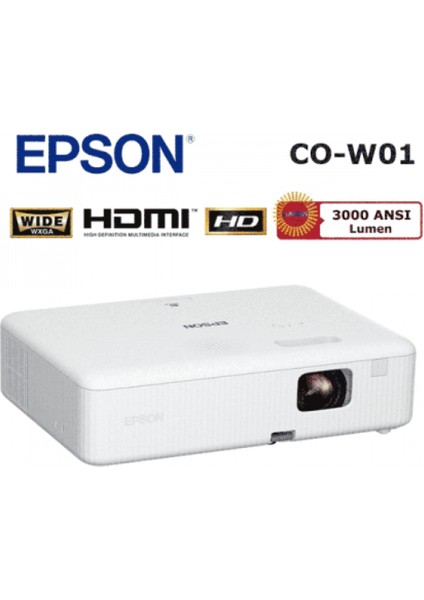 CO-W01 3000 Ansı Lümen Hd Projeksiyon Cihazı