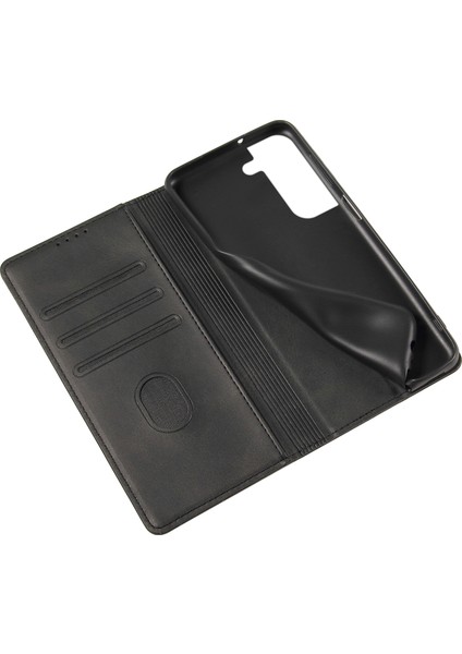 Samsung Galaxy S23 Için Telefon Kılıfı Plus Deri Buzağı Dokusu Manyetik Kapanma Stand Cüzdanı ile Şok Karşıt Telefon Kapağı (Yurt Dışından) indirimleri